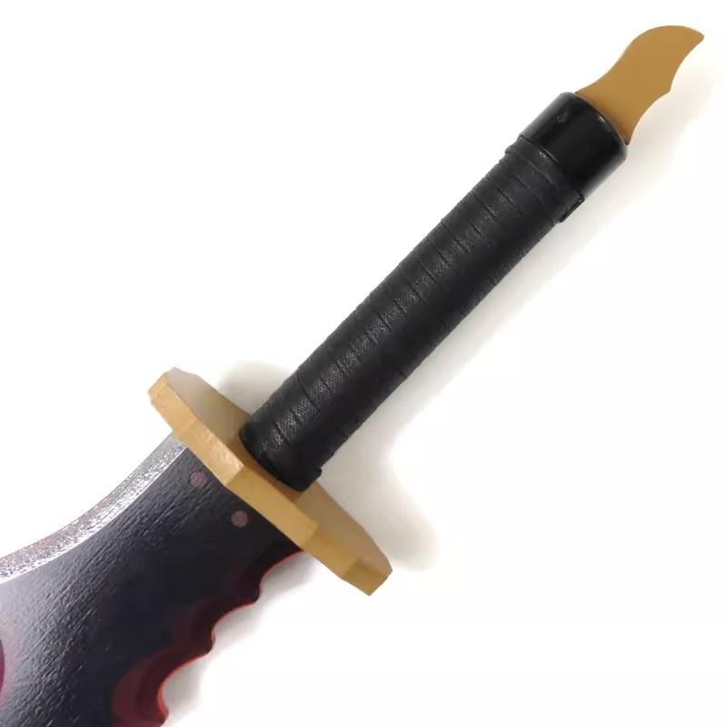 Solo Leveling Kanata Sword Mizushino Shun Anime Cosplay Prop Wooden Knife Real Size Japanese Katana Samurai Sabre Toy Gift