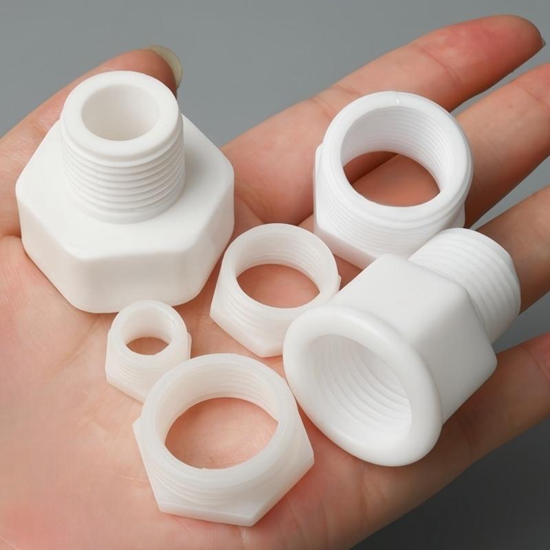 PVC Male-Female Thread Reducer Joints 1/8 1/4 3/8 1/2 3/4 1" Garden Irrigation Water Pipe Fittings Aquarium Fish Tank Adapters