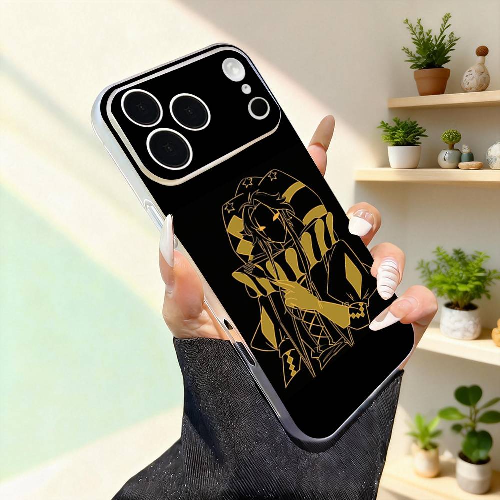 Сумасшедший P-Пьеро Цирк Крутой Для iPhone 11,12,13,14,15,16,17,Pro,Max,Plus,Mini,SE4,E Чехол для телефона с MagSafe Беспроводной