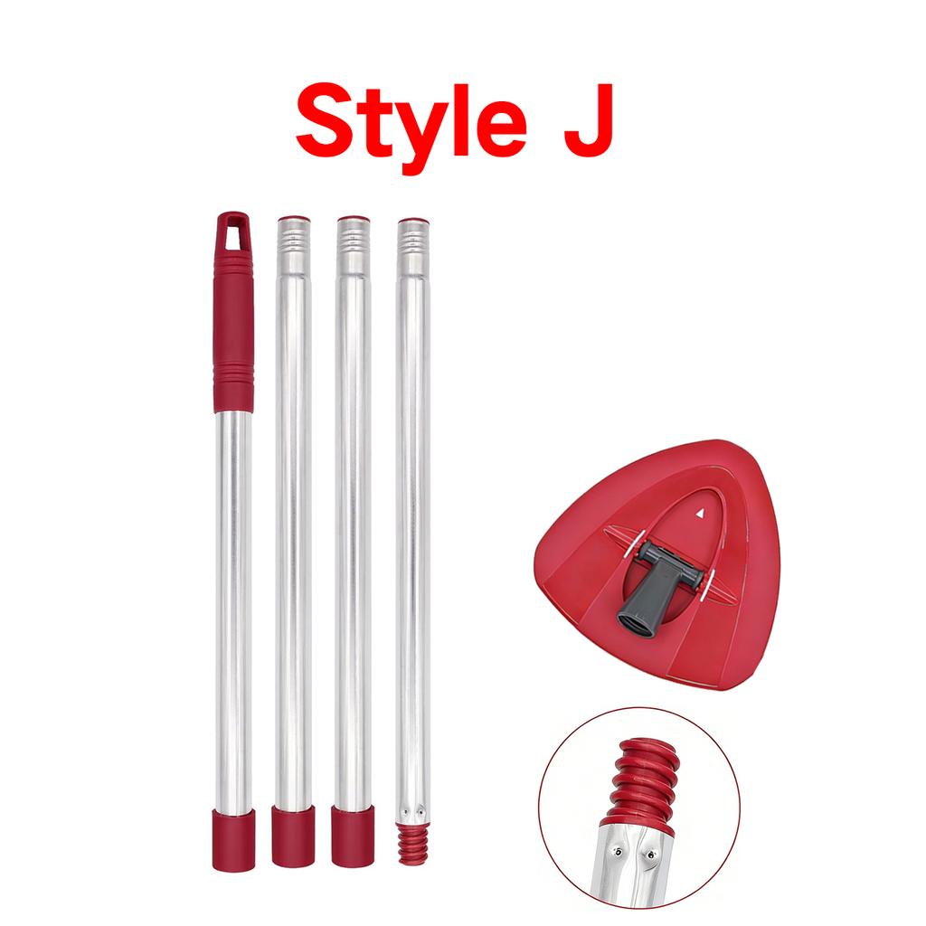 Ручка для швабры и основание для швабры для системы O-cedar/Vileda 1Tank, Ручки для швабры O-cedar/Vileda Spin Mop и H2pro Flat Mop