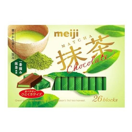 Meiji Chocolate Matcha Box 26 pieces 6 boxes