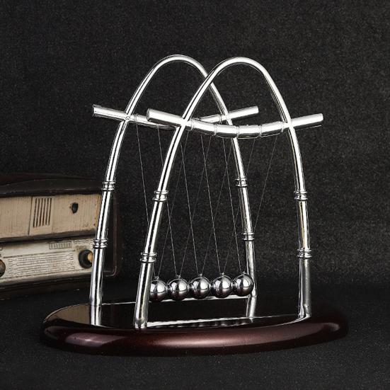 Newtons Cradle Classic Balance Balls 5 маятниковых шариков Physics Perpetual Motion Настольные игрушки