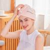 Magic Microfiber Shower Cap Embroidery Towel Bath Hats Dry Hair Cap Quick Drying Soft for Lady Turban Head