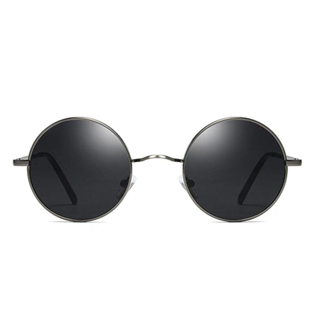 Новые брендовые дизайнерские классические поляризационные круглые солнцезащитные очки для мужчин, маленькие винтажные очки в стиле ретро