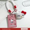 Красный чехол для ключей Hello Kitty для Toyota: Camry, Corolla, Land Cruiser, RAV4, IZOA и CHR.