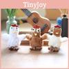 Cute Fluffy Bubble Blowing Chicken Plush Toy Keychain Bag Charm Pp Cotton Filled