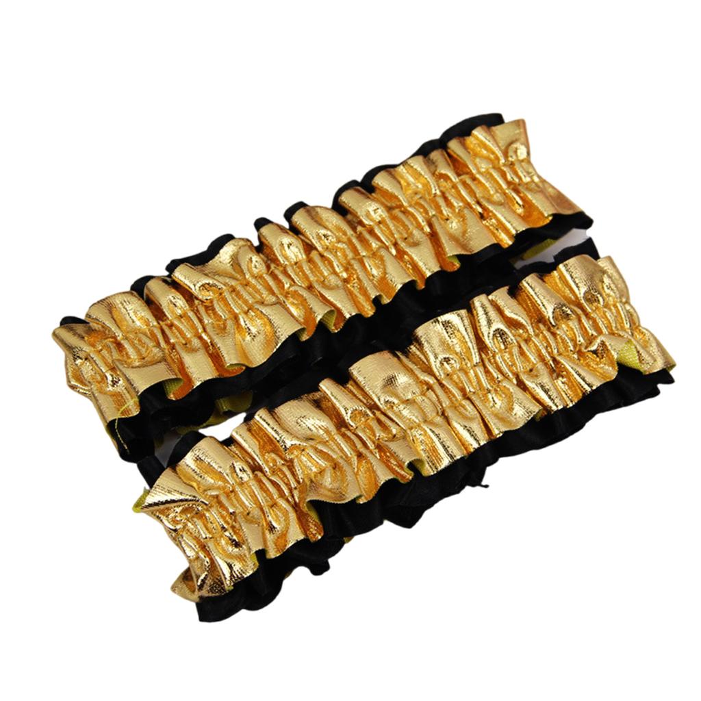 1Pair Business Shirt Sleeves Holder Sleeve Stay for Wedding Shirt Sleeve Fixing Belt Ruffle Sleeve Band Elastic Armband