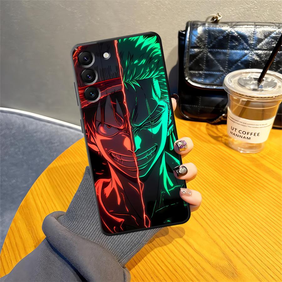 Чехол для телефона Luffy из One Piece для Samsung Galaxy A04 A01 A02 A07 Note 20 Ultra 9 10 A50 A70 A06 A03 A05 A30 A40 A10 A20