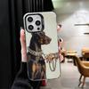 Крутой Мягкий Чехол для Телефона с Изображением Добермана для iPhone 15 16 17 Pro Max 17Air 16E 14 Plus 13 12 Mini Ударопрочный Защитный Задний Корпус