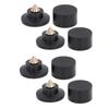 4 Sets Speaker Isolation Stand Feet Pad Shockproof Antislip Speaker Resonance Reducer for Turntable