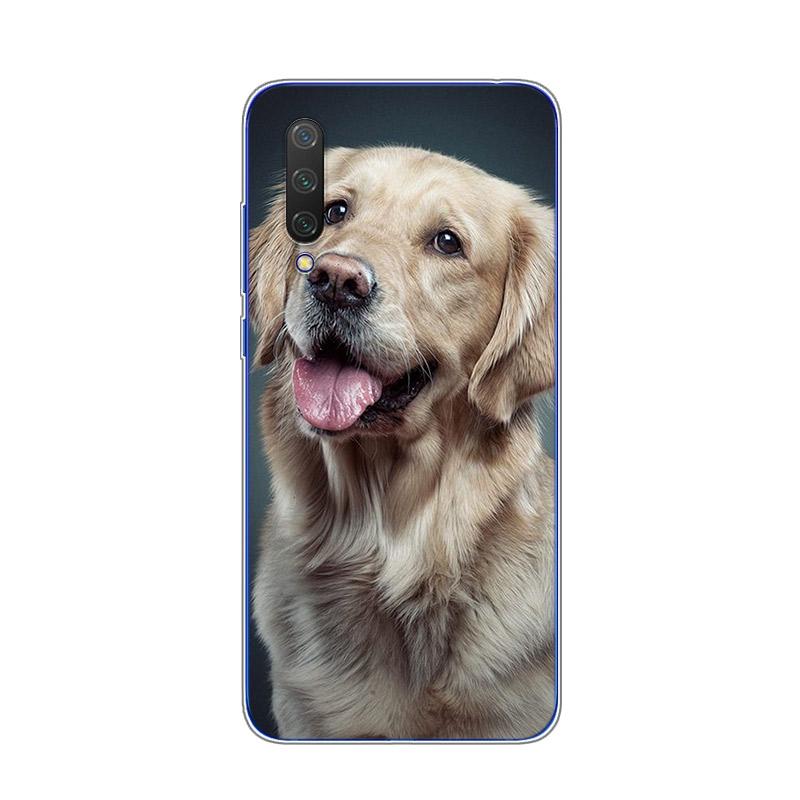 Милый прозрачный чехол с изображением золотистого ретривера для Xiaomi Mi Note 11 11T 11i 10i 10T 10 9 9T SE 8 Lite Pro Ultra, чехол для телефона