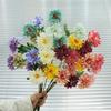 Long Branch Artificial Dahlia Flower 64cm Length Hydrangea Flower Silk Flower  Wedding Decorations