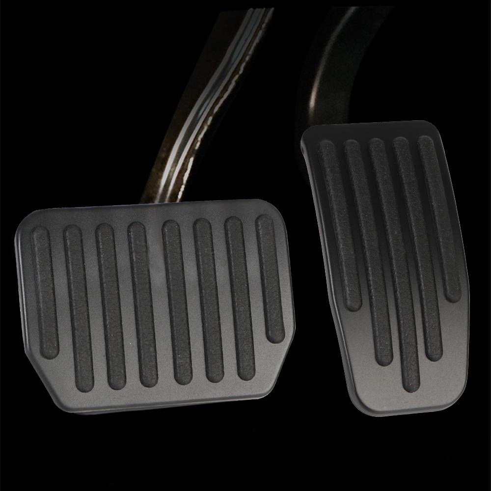 Для Tesla Model 3Y Детали интерьера из алюминиевого сплава Педаль тормоза и газа Накладки на педали автомобиля 2 шт./компл. Педаль тормоза, газа и отдыха