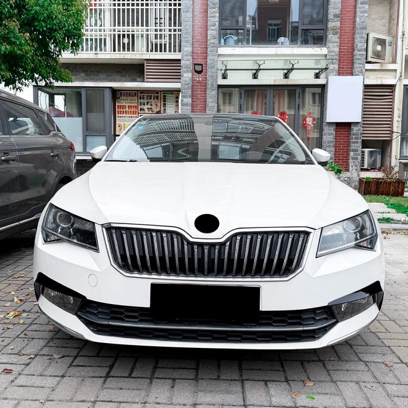Skoda Superb MK3 2015-2019 Передний бампер Дефлектор ветра Спойлер Наклейка