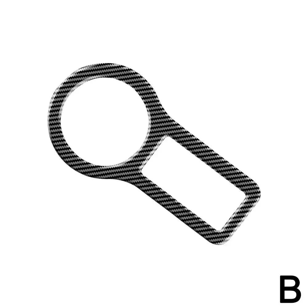 Рамка кнопки запуска одним нажатием Внутренняя отделка Блеск Отделка для ключа запуска/остановки салона автомобиля для 24 Suzuki Spacia Custom R4Y6