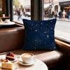 The Starry Sky Cushion Cover Set of  Decorative Short Plush Pillow Covers for Sofa Soft  Cushion Case x cm