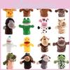 Wholesale Plush Toy Hand Puppet Cartoon Animal Doll With Movable Mouth Interactive Toy For Kindergarten And Parent-child Interaction 25cm Tall