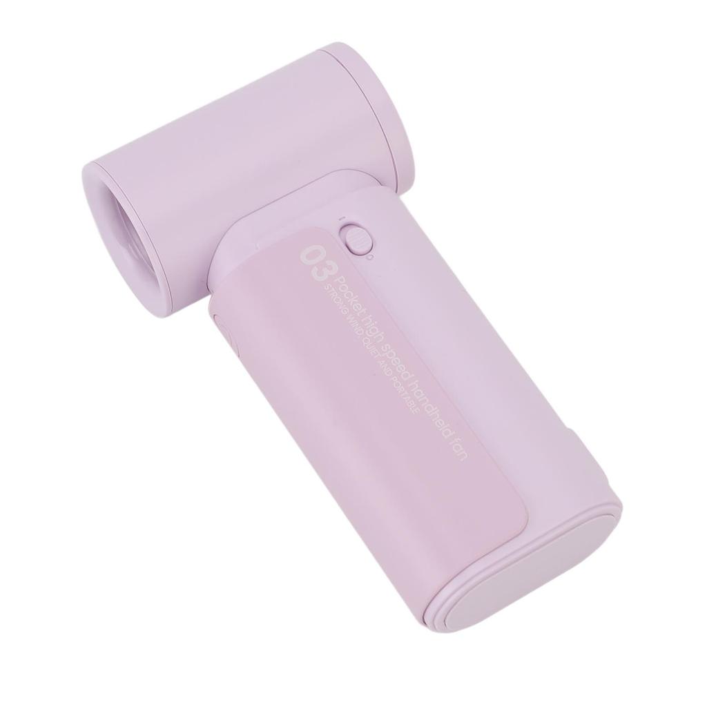 Portable Handheld Fan 4000mAh High Speed Cooling Fans Quiet Compact Pocket Fan with Lanyard for