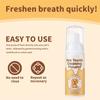Pet Teeth Cleaning Foam, Advanced Oral Care 60ml Foaming Tartar Remover For Dogs
