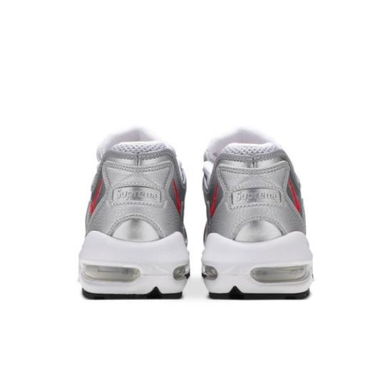 Nike Supreme x Air Max 96 'Metallic Silver' CV7652-001 Мужские кроссовки