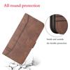 Matte Leather Wallet Case for Samsung iPhone Huawei Honor Xiaomi Redmi Card Holder Flip Cover