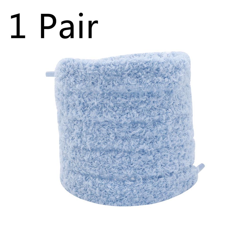 Пушистые плюшевые шнурки для кроссовок для мужчин и женщин, высокие кеды, повседневные парусиновые туфли на плоской подошве, шнурки, мохнатые мягкие шнурки шириной 15 мм