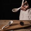 Контрастная Цветовая Маленькая Ложка Коричневая С Длинной Ручкой Керамическая Ложка Для Супа, Ложка Ложка Для Каши Ложка Десертная Ледяной Хруст