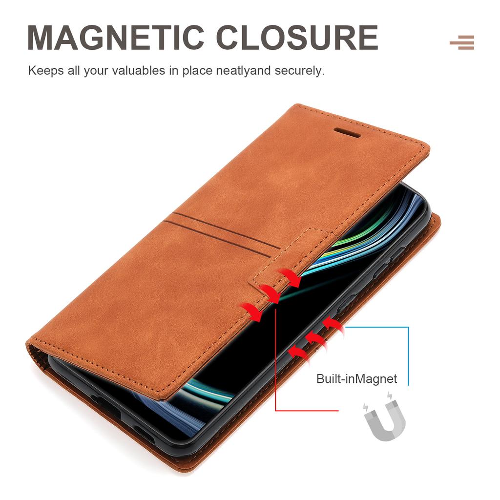 Кожаный чехол-книжка для Samsung Galaxy S24 Ultra S23 FE S22 S21 S20 5G S10 S9 S8 Plus Note 20 10 9 Держатель для карт Чехол для телефона