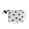 Bow Pendant Bow Cosmetic Bag Zipper Coin Purse Travel Wash Bag Balletcore Makeup Bag  Girls