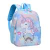 Рюкзак из мультяшного нейлона с рисунком единорога, из износостойкого материала, для школы