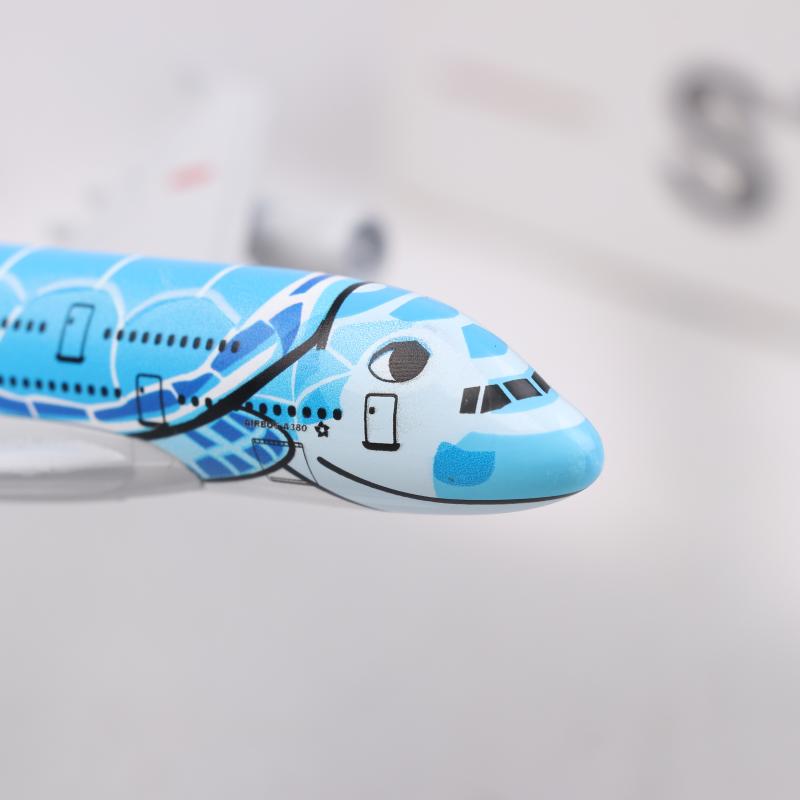 1 Набор Синяя Морская Черепаха Airbus 380 A380 Airways Металлический Сплав Литой Самолет 16 См Самолет Air Japan Ana Airlines Модель Самолета Игрушка