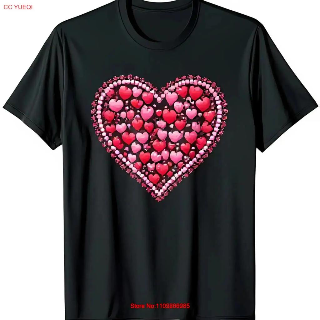 Sparkling Hearts Graphic Tee T-shirt