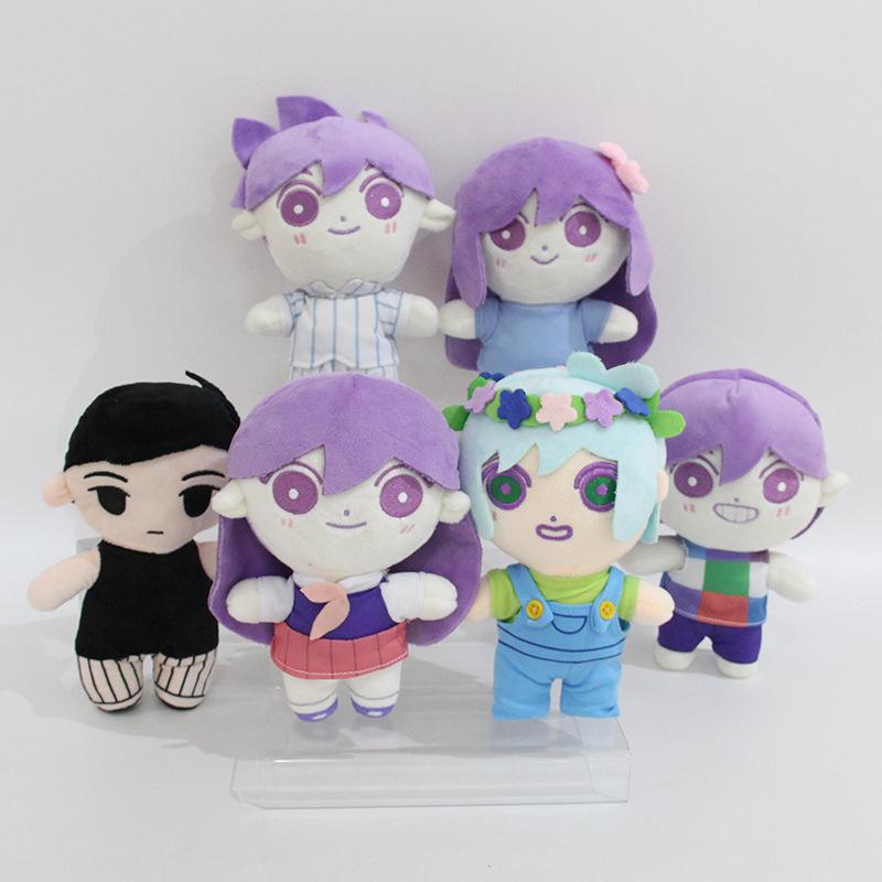 6 Стилей Аниме OMORI Плюшевая Игрушка Игровая Набивная Кукла Солнечный Плюшевый Игрушечный Милый Косплей OMORI Реквизит Мерч для Ребенка Рождественский Подарок на День Рождения