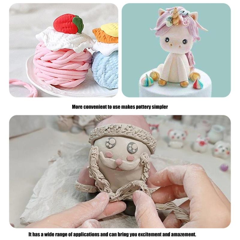 Инструмент для скульптуры - Экструдер для глины с 20 насадками-молдами, Экструдер для сахарной пасты, Экструдер для глины, Инструмент для выпечки, Инструмент для украшения торта