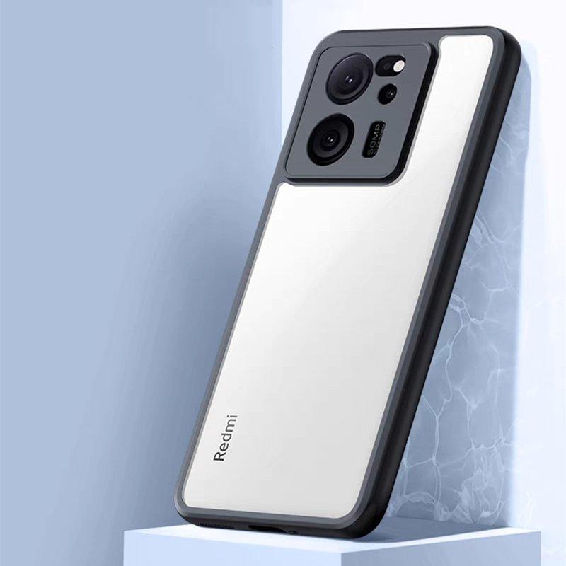 Чехол для Xiaomi 13T Pro Чехол для Xiaomi 13T Pro Funda Жесткий прозрачный ТПУ Ударопрочный чехол Задний бампер для Xiaomi 13T Pro