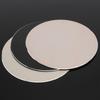 1pcs Round Gaming Mouse Pad Aluminum Alloy Metal Mouse Pad