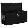 Aluminum Box 70*24*42 Cm Trapezoidal Silver