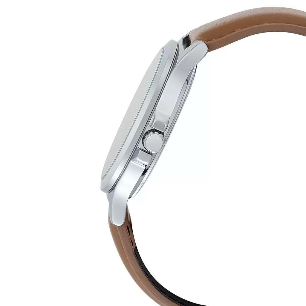 Мужские часы с коричневым ремешком и несколькими циферблатами, Brown Multi-Dial Men's Watch,  Casio