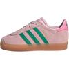 Кроссовки Gazelle Comfort Closure EL I Clear Pink Court Green Baby Sneakers Bliss-Pink JP7138