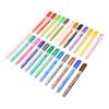 24 Colors Acrylic Paint Marker Pens Waterproof Quick Drying Smoothly Writing Paint Pens for Kids for Stones Wood Glass