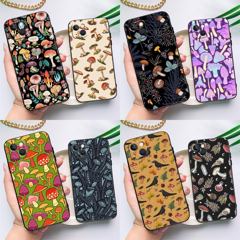 Mushroom Forest Case For Xiaomi Redmi Note 13 14 12 11 10 15 Pro Plus Redmi 13 15 14C 13C 15C 10C 12C Funda