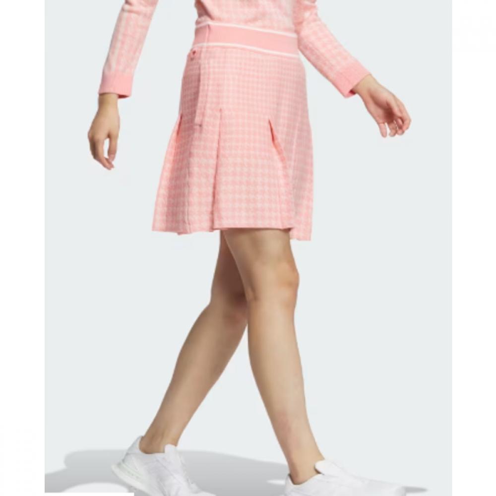 Adidas Golf 24fw Primeknit Pleated Skirt Im7259