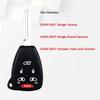 REMOTE KEY SHELL REMPLACEMENT 6 Button for Dodge Caravan, Grand Caravan / Chrysler Town & Country
