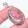 Natural Mookaite Gemstone 925 Sterling Silver Jewelry Pendant 1.97" A3C87