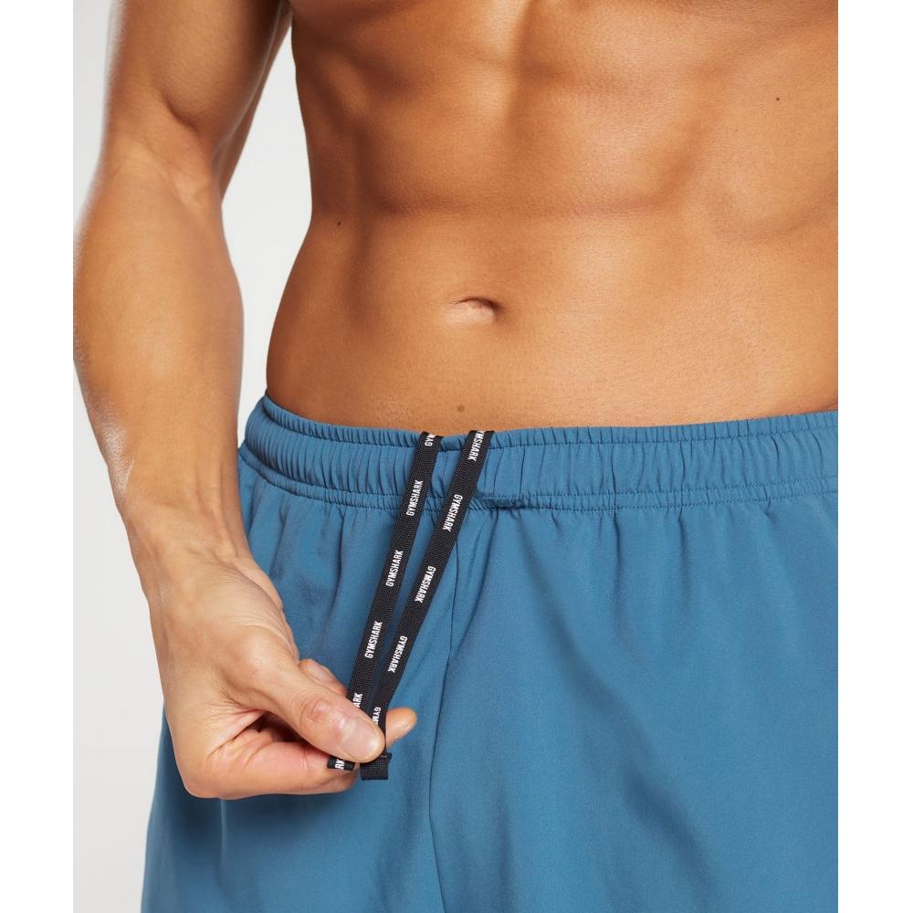 Gymshark Arrival 5 Shorts Utility Blue A2a1m Ucmr.