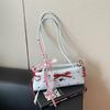 Butterfly Knot Dot Fashion Tote Bag In Spongy Material For Urban Wear