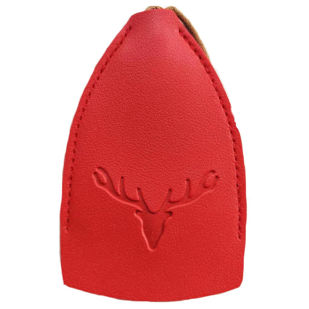 Рождественский ящик для ключей с лосем, милый выдвижной чехол для ключей, кошелек из искусственной кожи, чехол для ключей, карманный держатель для кожаного брелка