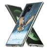Чехол на телефон 'Сова в зимней шапке' Capa для Samsung S26 Ultra S25 Edge Galaxy S23 S21 S20 S24 FE S22 S10 Plus Прозрачный чехол-бампер из ТПУ Coque