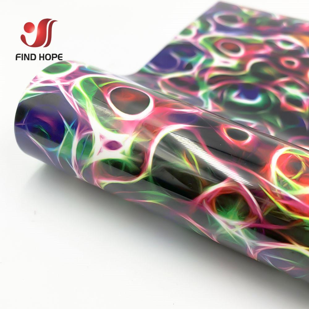 50cmx100cm Multicolor TPU Heat Transfer Vinyl Film Heat Press Machine Iron On Tshirts HTV Printing Roll DIY Clothing Hats Decor