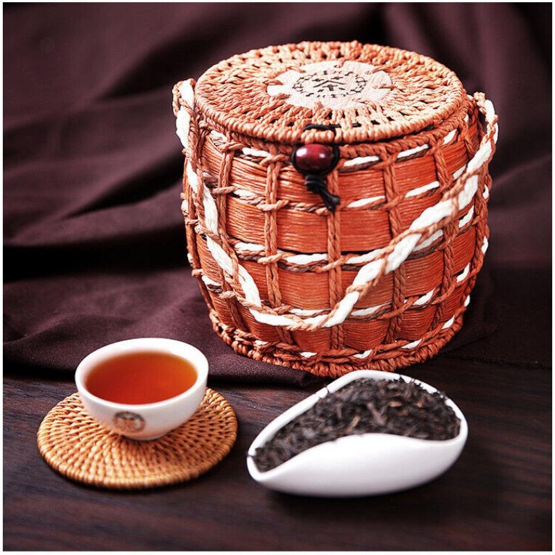 КИТАЙСКИЙ ЧАЙ ЛЮ ПАО 5105 Wuzhou Liubao Темный чай 500г Hei Cha Baskets